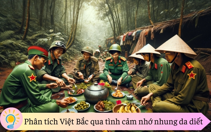 Phân tích Việt Bắc qua tình cảm nhớ nhung da diết