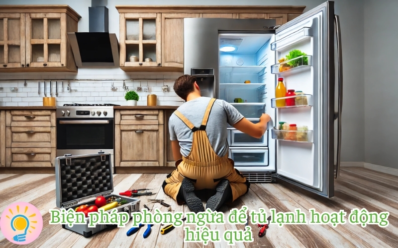 Biện pháp phòng ngừa để tủ lạnh hoạt động hiệu quả