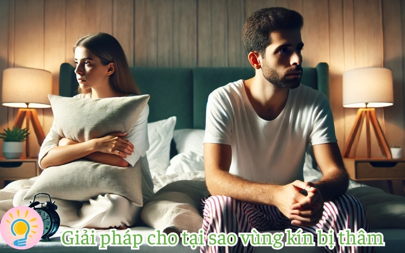 Giải pháp cho tại sao vùng kín bị thâm