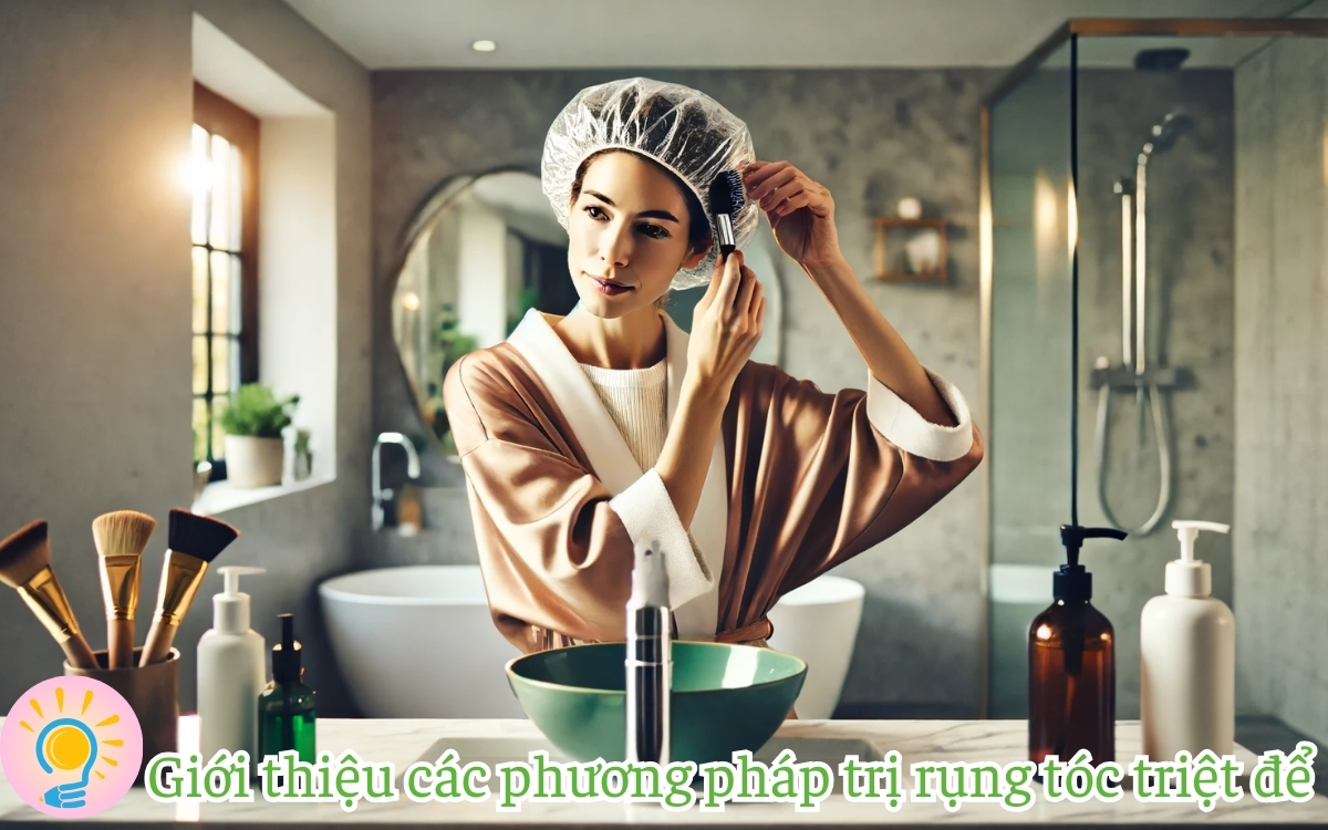 Giới thiệu các phương pháp trị rụng tóc triệt để