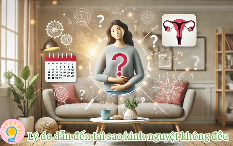 Lý do dẫn đến tại sao kinh nguyệt không đều