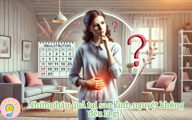 Những hậu quả tại sao kinh nguyệt không đều là gì?