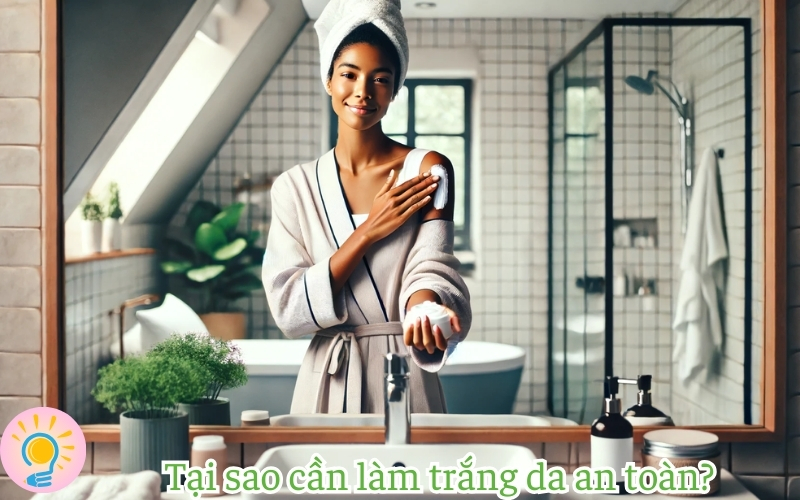 Tại sao cần làm trắng da an toàn?