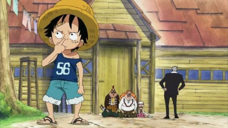 Hình nền máy tính luffy cute 1