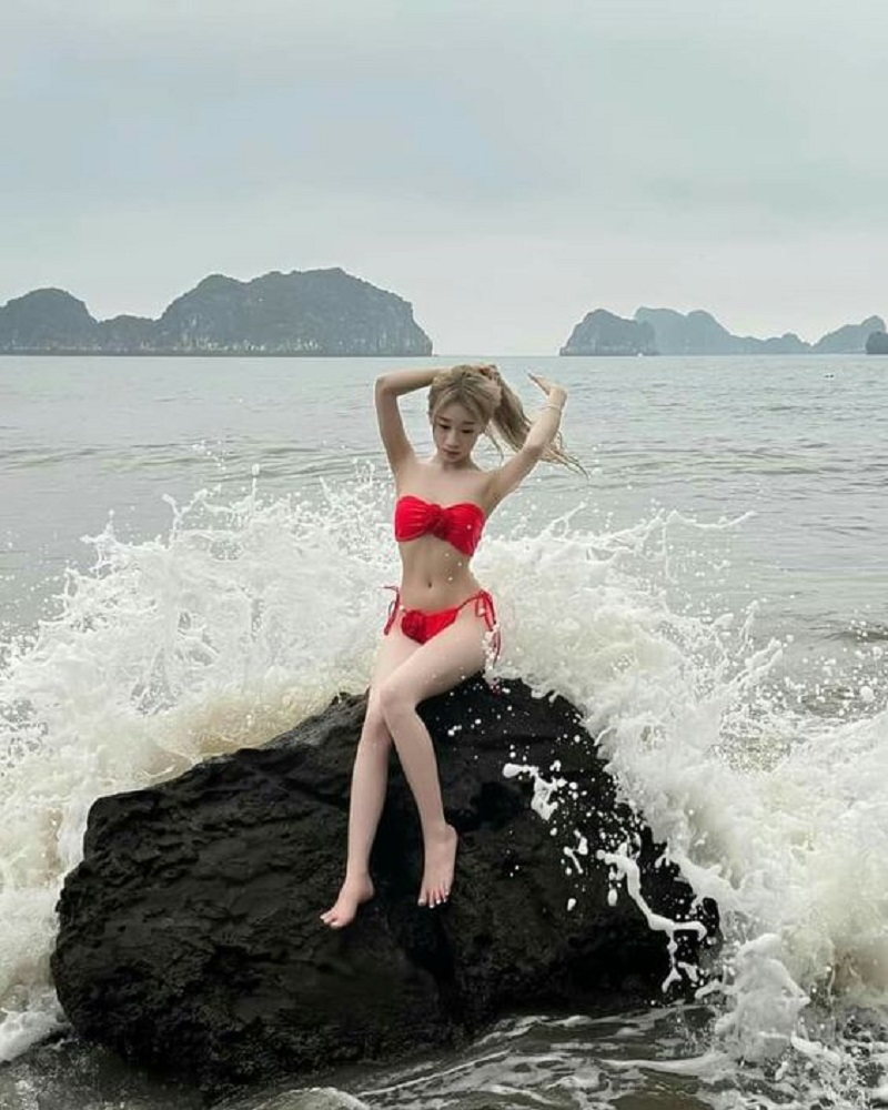 Ảnh gái xinh tiktok bikini sexy không thể rời mắt 3