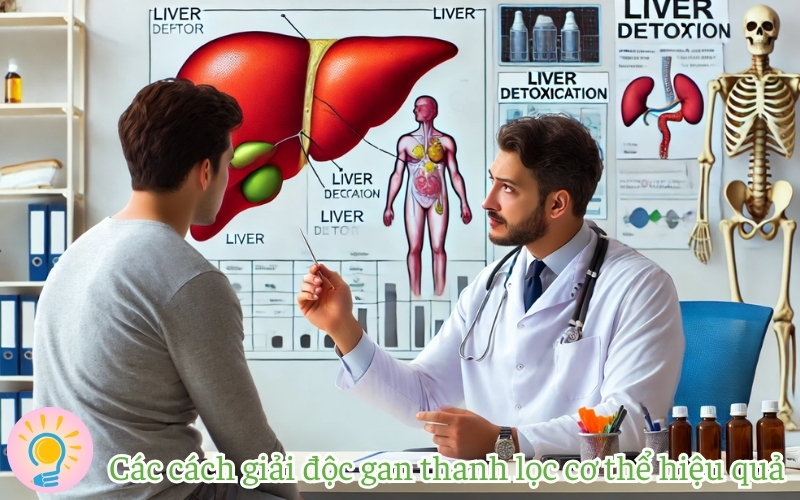 Các cách giải độc gan thanh lọc cơ thể hiệu quả