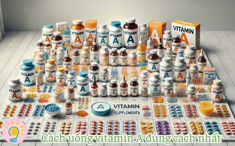 Cách uống vitamin A đúng cách nhất