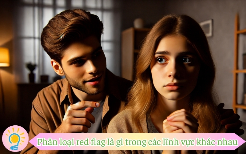 Phân loại red flag là gì trong các lĩnh vực khác nhau