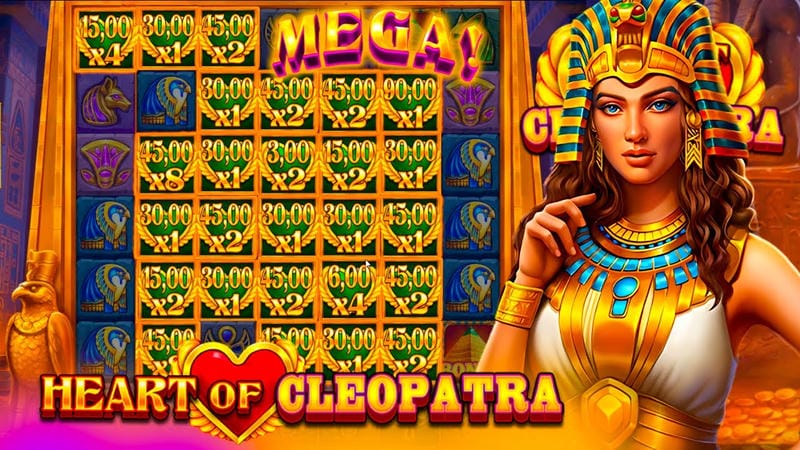  Biểu tượng Scatter kích hoạt vòng quay miễn phí trong Cleopatra slot S666